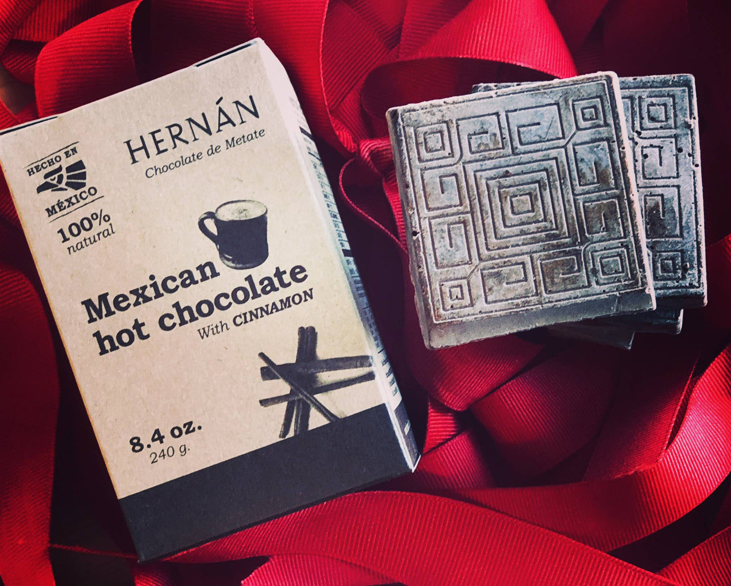 Cinnamon Mexican Hot Chocolate Square "Tablillas" - 240g