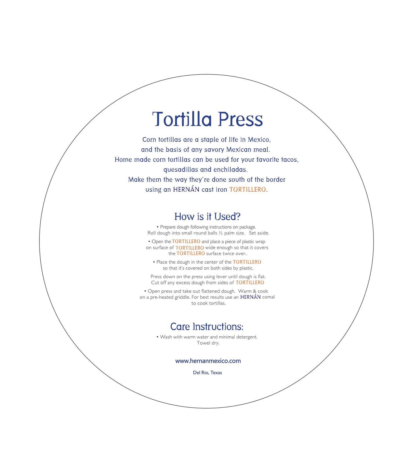 Tortilla Press