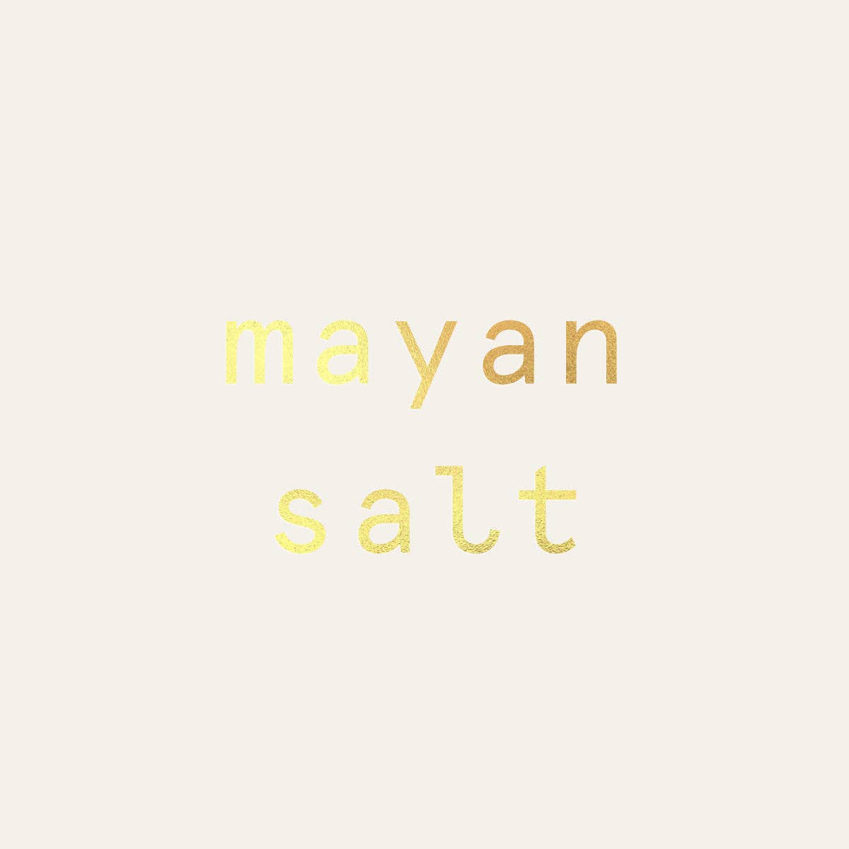 Mayan Salt