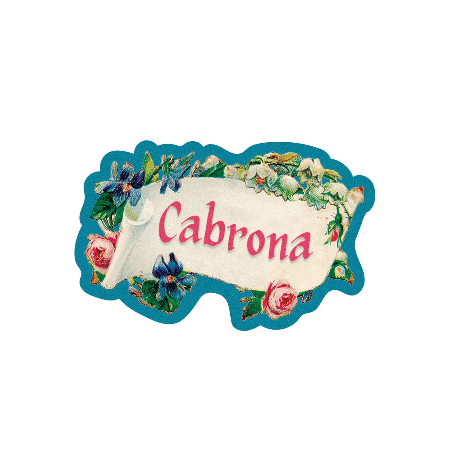 Cabrona Vintage Vinyl Sticker