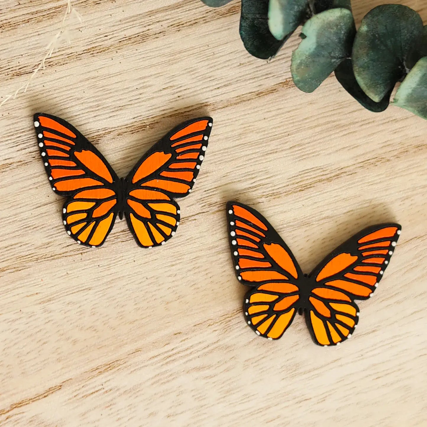 Statement Monarch Butterfly Studs